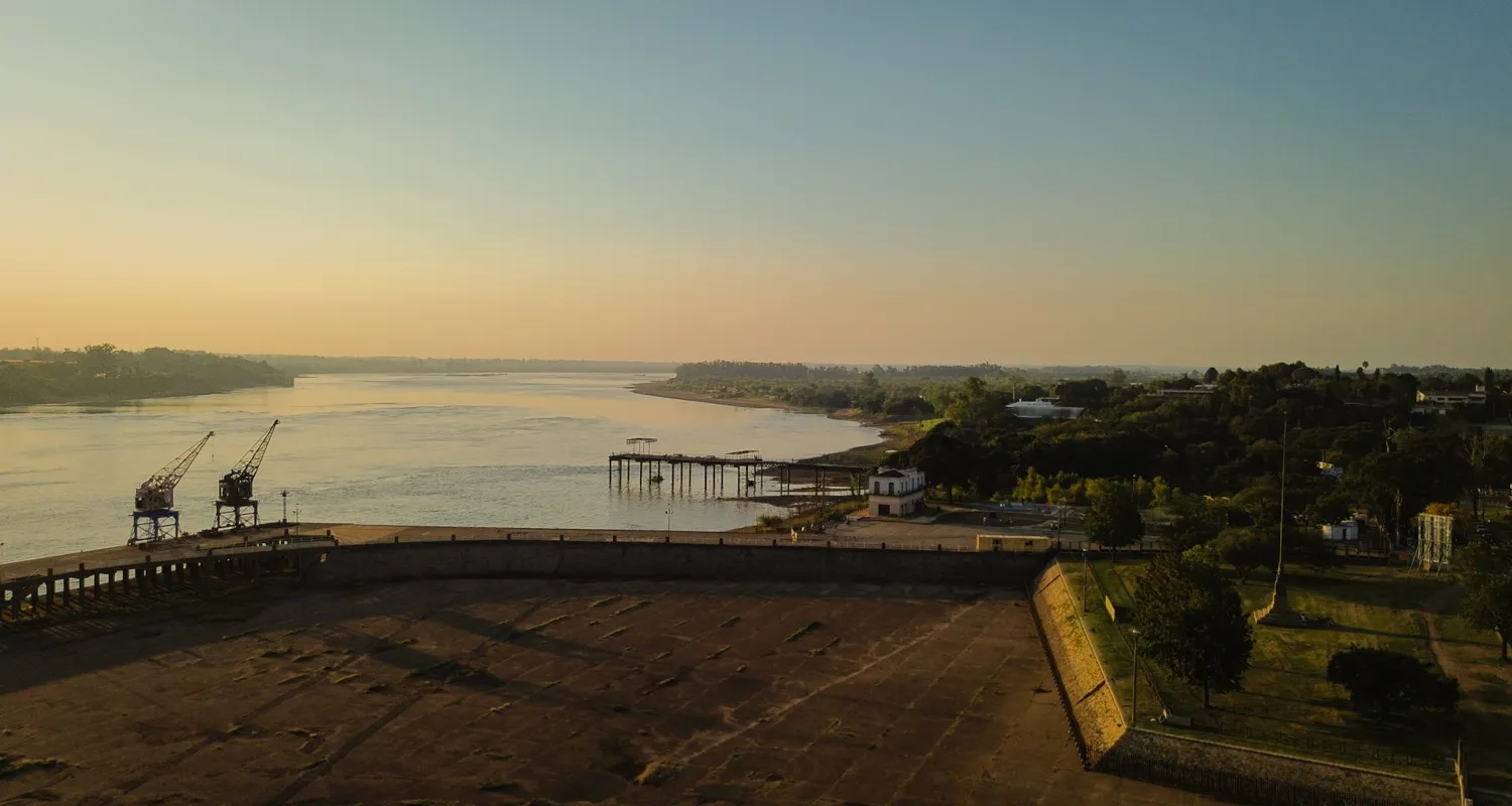 Vista del Puerto de Salto